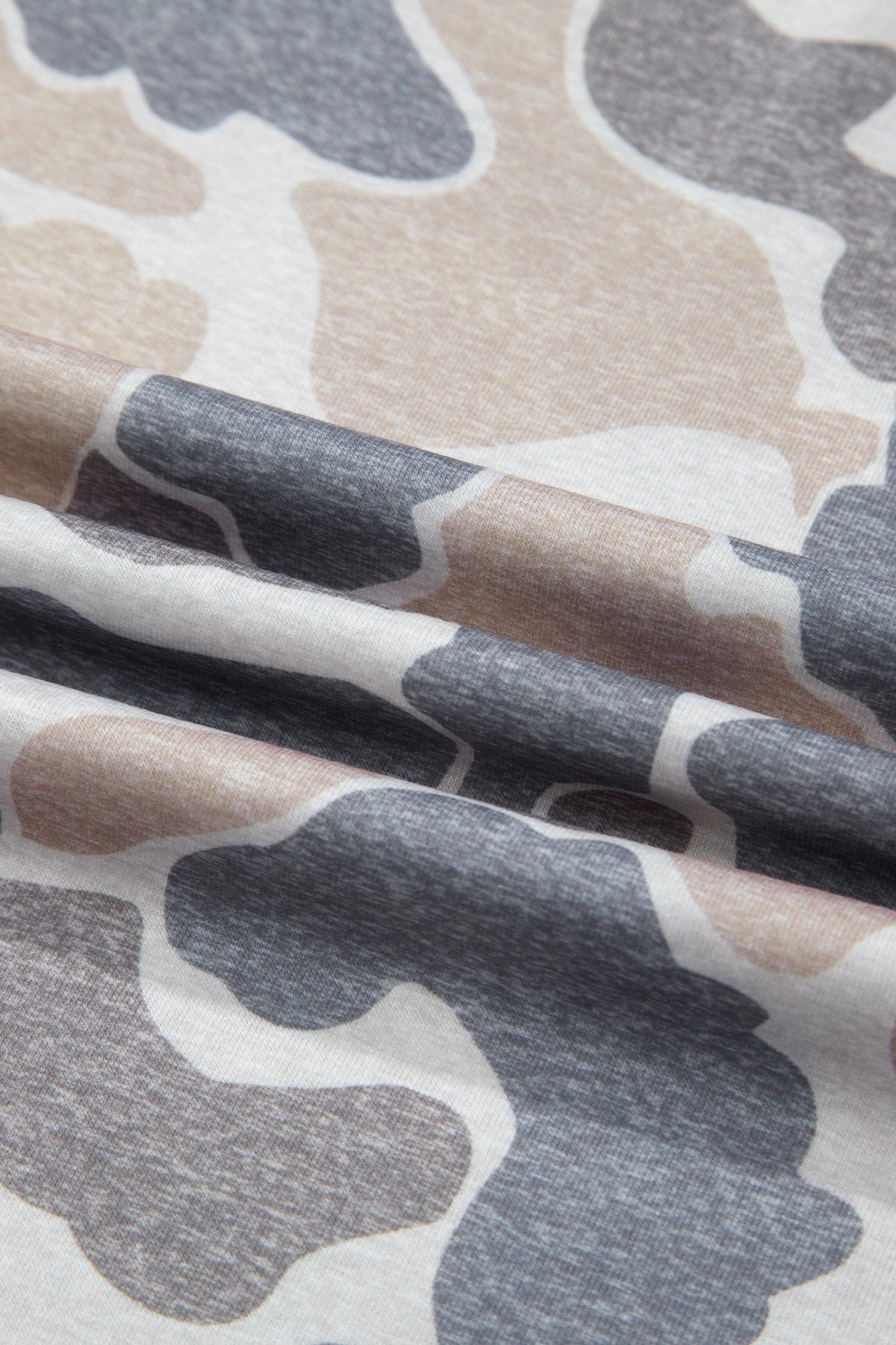 Multicolour Camouflage Print Womens T Shirt