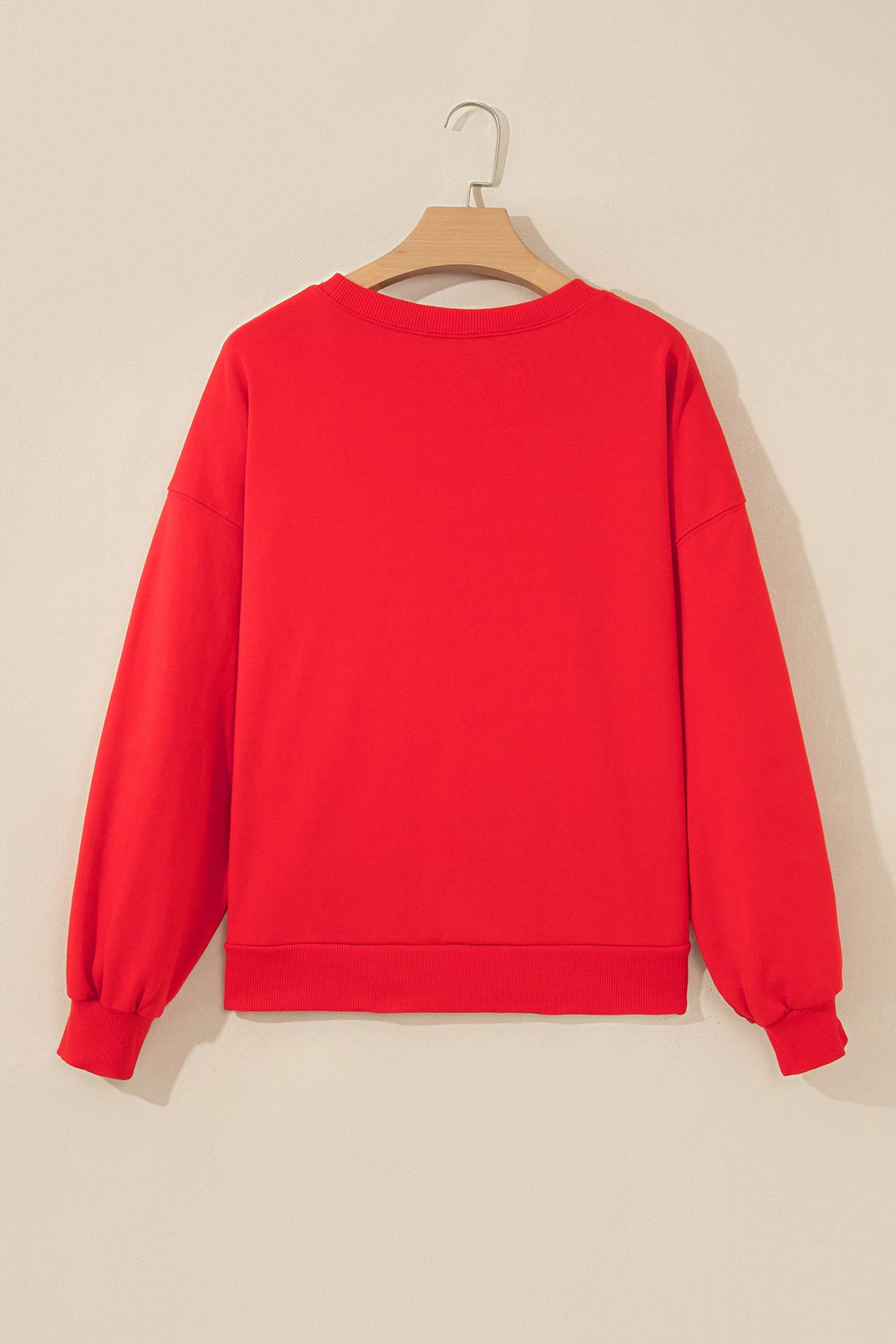Fiery Red GAMEDAY Embroidered Sweatshirt